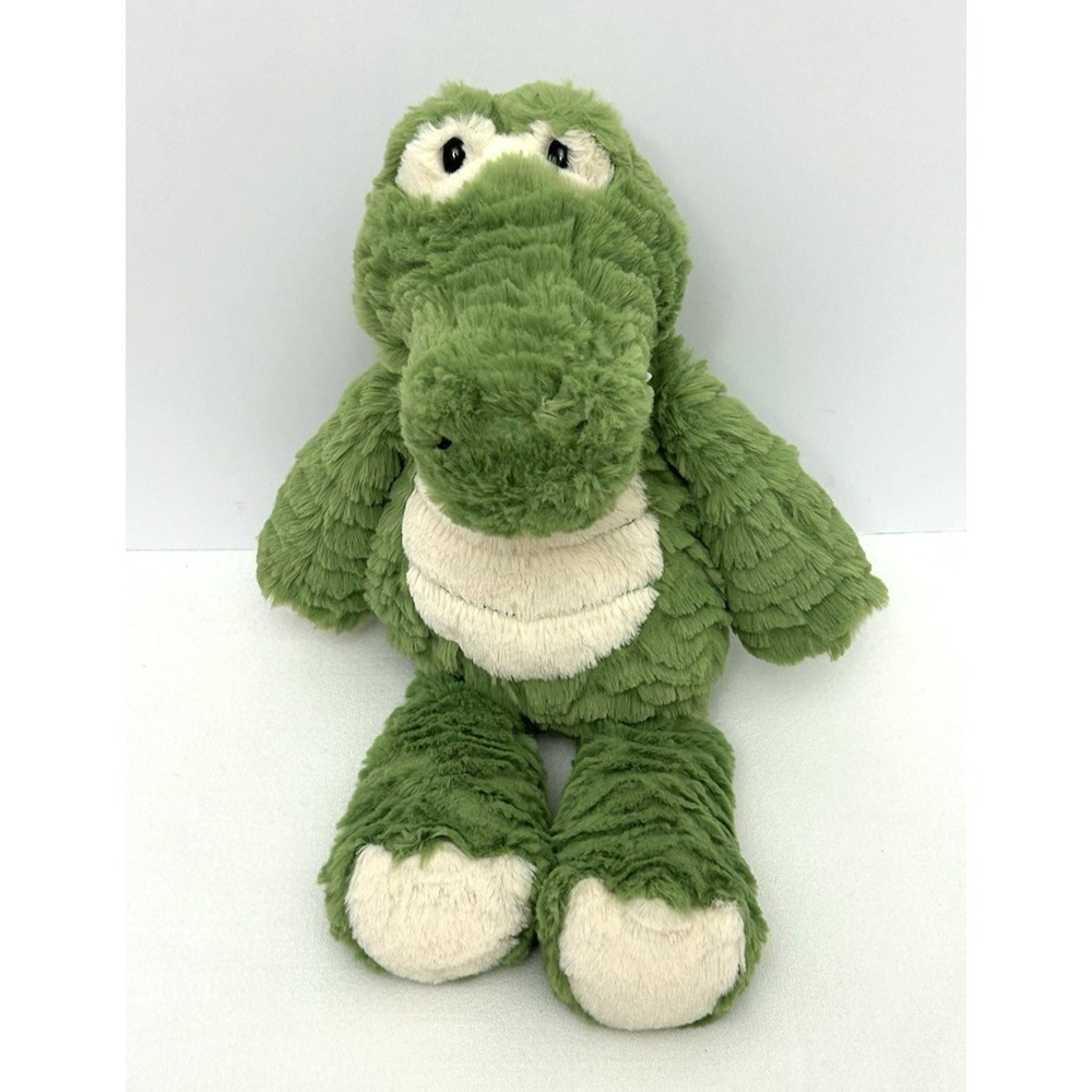 Mary Meyer Green Alligator Crocodile Plush Floppy Stuffed Animal Toy 13"